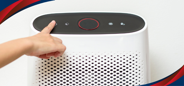 A Person Using An Air Purifier with HEPA Filter Philippines