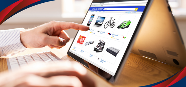 A customer online shopping for discounted appliances in the Philippines