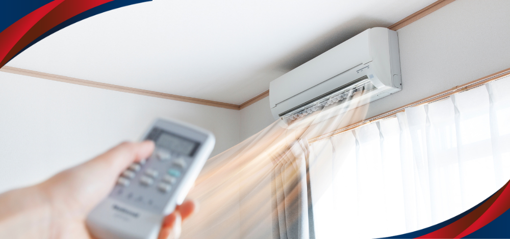 An LG Air Conditioner At Home